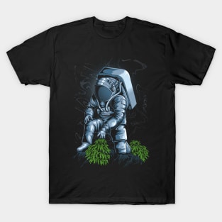 Astronaut Cannabis T-Shirt